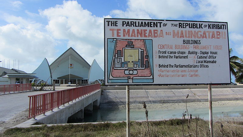 Kiribati elections Kiribat parliament